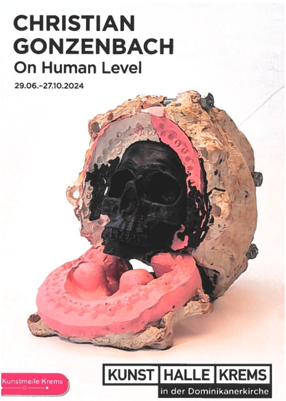 Flyer Sonderausstellung "On Human Level"